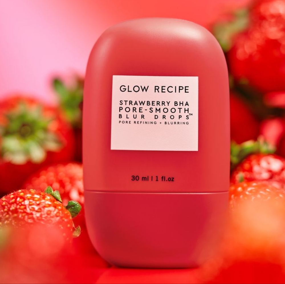 Glow Recipe Strawberry BHA Blur Drops PORE TREATMENT AND MAKEUP PRIMER